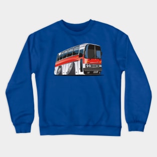 Cartoon bus Crewneck Sweatshirt